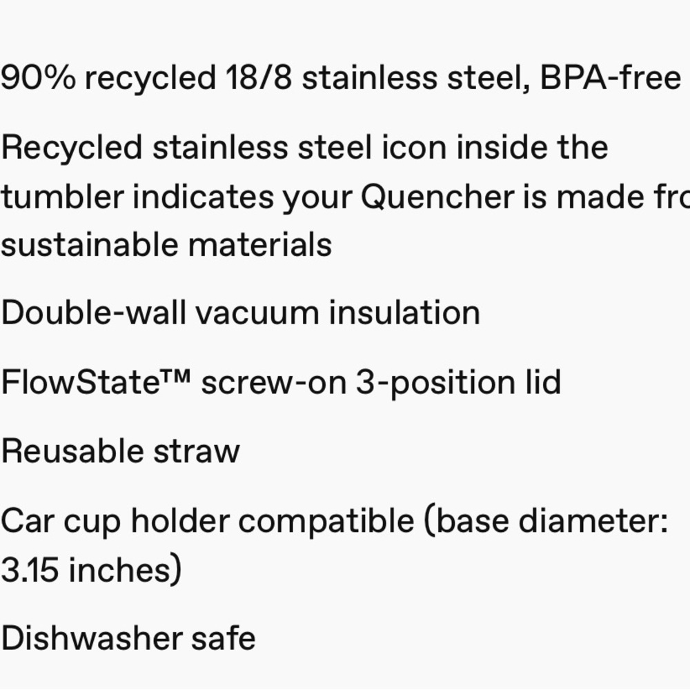 Stanley Quencher H2.0 Tumbler 14oz - Frost❄️💧 - Picture 6 of 8